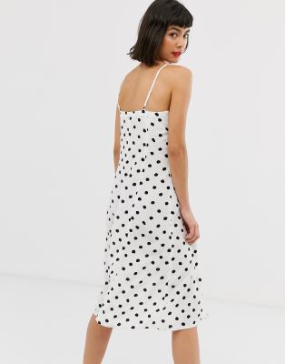 cami polka dot dress