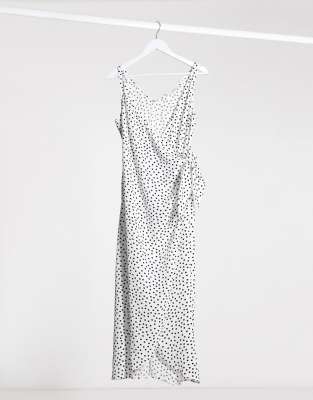 & other stories polka dot dress