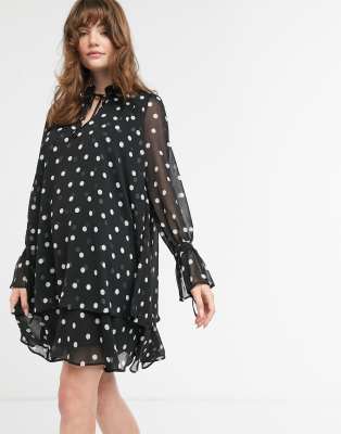 other stories polka dot dress