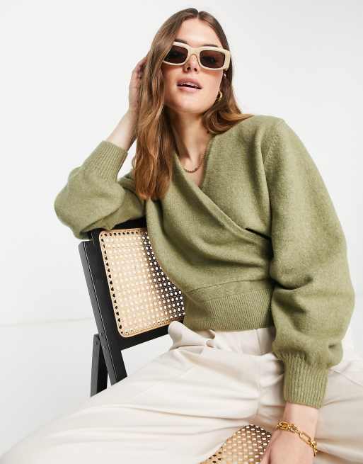 Other stories outlet green cardigan