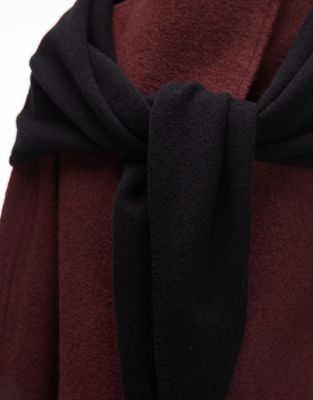 & Other Stories Premim Wool Triangle Scarf In Black