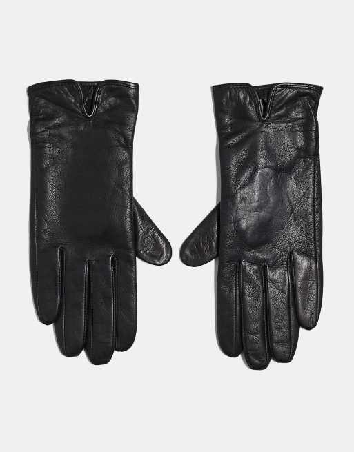 & Other Stories - Premium leren handschoenen in zwart