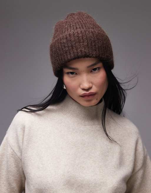 & Other Stories – Premium – Mörkgrön mössa i mohair- och ylleblandning, 3 av 4
