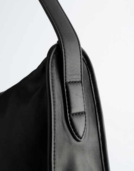 & Other Stories - Premium - Sort tote-taske i læder, 3 af 4