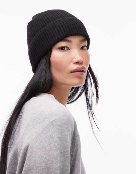 & Other Stories premium wool beanie in black - view 1
