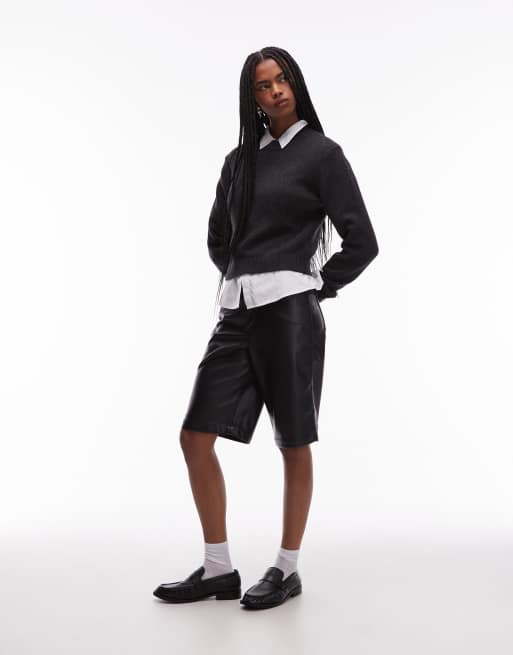 & Other Stories premium wool sweater in black, 2 of 4