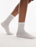 [Other Stories] & Other Stories quilted embroidery socks in white 39-41 White