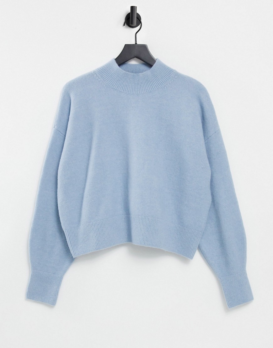 Other Stories &  Recycled Knit Sweater In Light Blue-blues