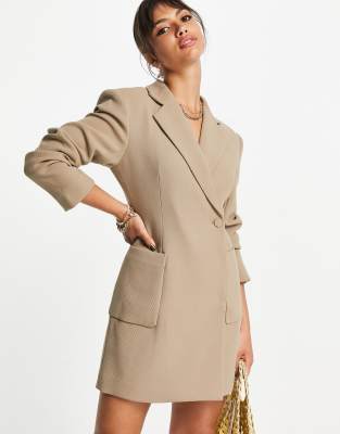 & other stories camel blazer