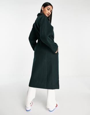 zara wool blend belted coat