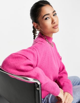 & Other Stories wool knitted jumper in pink - PINK