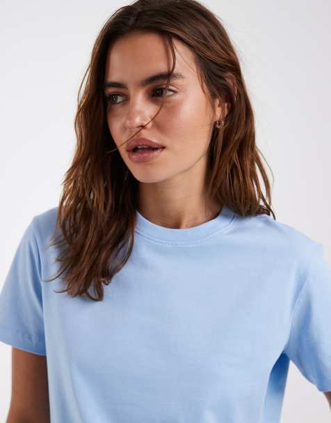 & Other Stories – Relaxed-Fit-T-Shirt in Hellblau - view 1