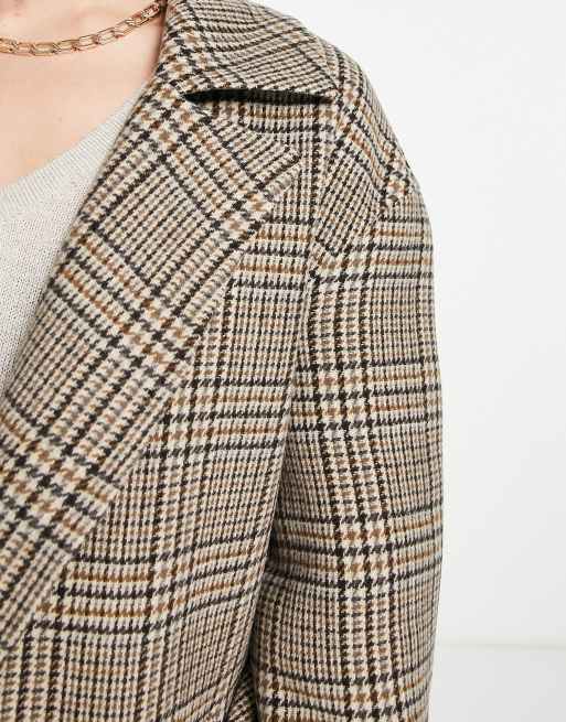 Short on sale check coat