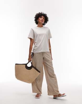 & Other Stories Relaxed Short Sleeve T-shirt In Neutral