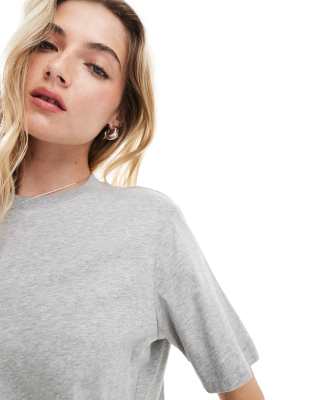 & Other Stories & Other Stories relaxed short sleeve t-shirt in grey