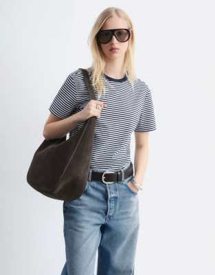 & Other Stories Relaxed Short Sleeve T-shirt In Blue