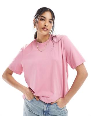 & Other Stories relaxed short sleeve t-shirt in pink | ASOS