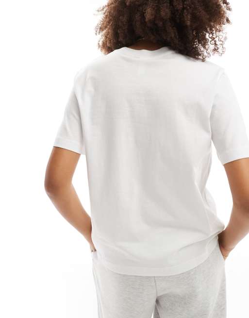& Other Stories relaxed short sleeve t-shirt in white, 4 of 4
