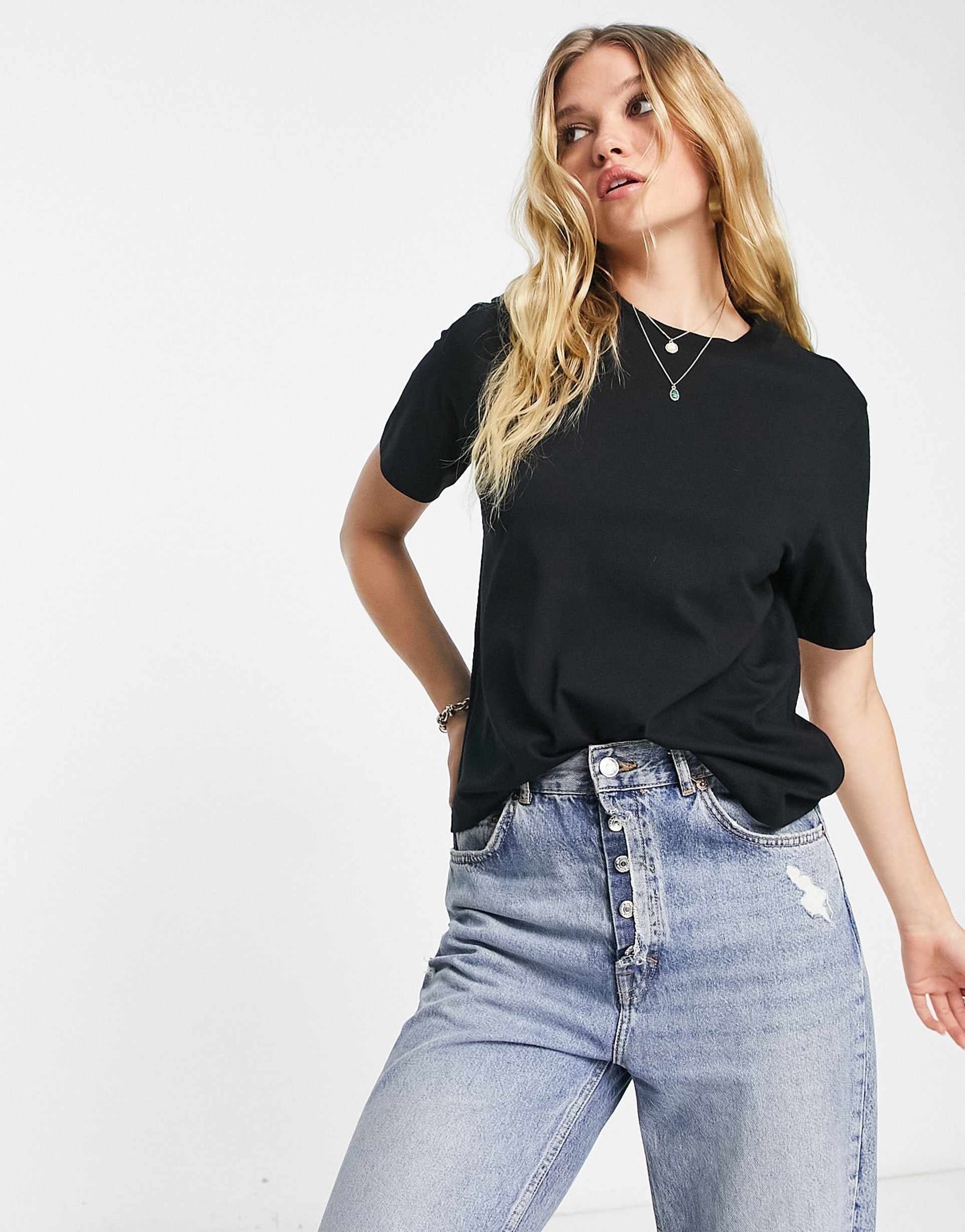 & other stories relaxed short sleeve t-shirt