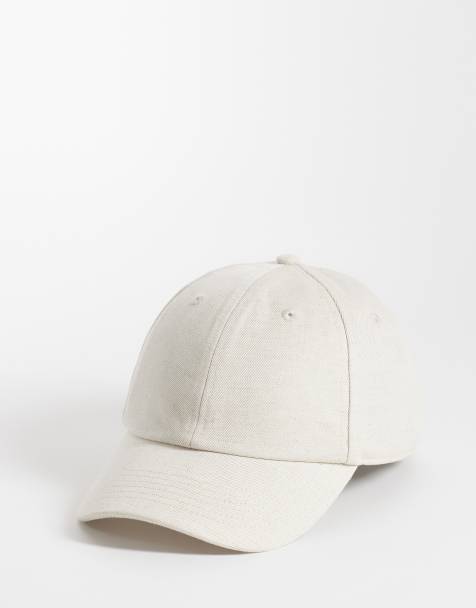 & Other Stories rich linen cap in neutral beige - view 1