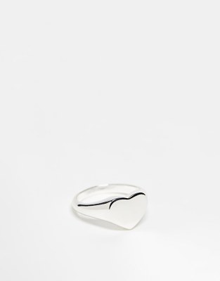 & Other Stories - Ring in Silber mit Herzdetail-Goldfarben