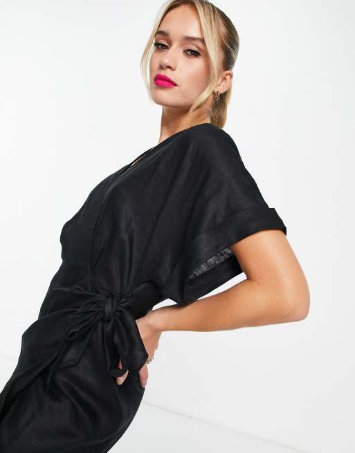 Cache cache robe online en lin