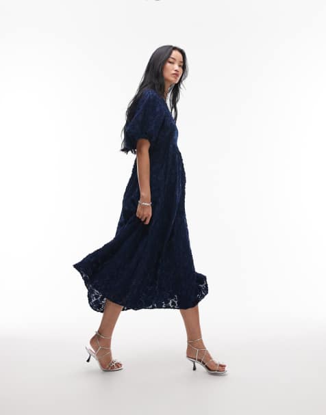 Robe Légère & Other Stories Noir à Fleurs Oranges Et Blanc - Taille 36, Style Mini