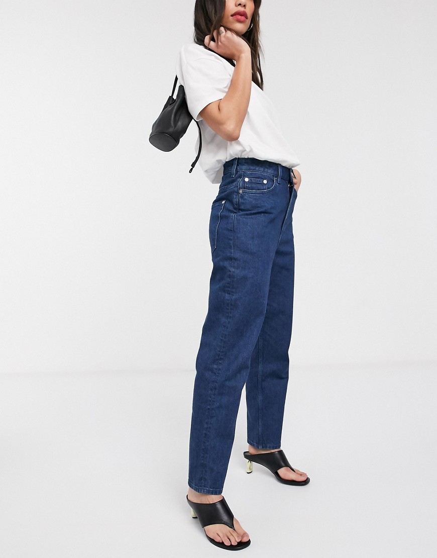 & Other Stories - Roma - Ovoid jeans in indigoblauw