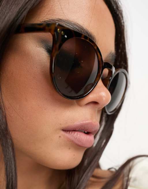 & & Other Stories - Ronde zonnebril in donkerbruine tortoise , 3 van 4