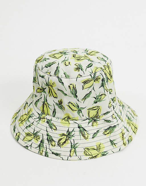 & Other Stories rose print bucket hat in white | ASOS