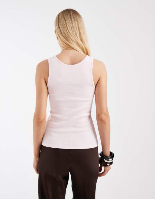& Other Stories round neck tank top in pink, 2 of 4