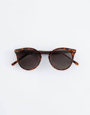 & Other Stories Round Sunglasses In Metallic