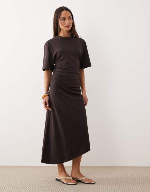 blue dress for baby girl Tranquility Asymmetric Midi Dress main image 1
