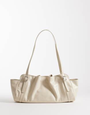 -amp Other Stories ruched belt shoulder bag in cream cream 38490₽