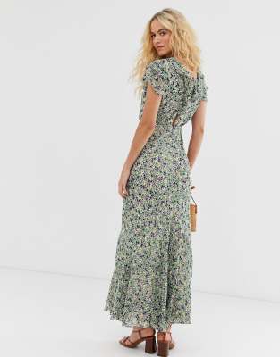 & other stories floral dress