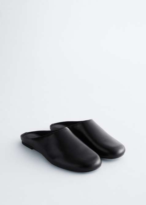 & Other Stories sabot in pelle nero - view 1