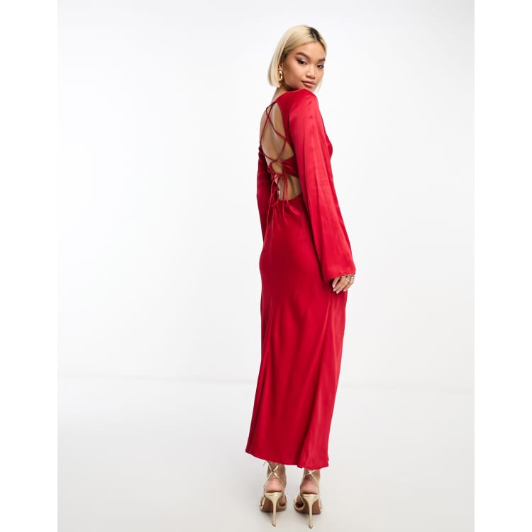 open back midi dress other stories This & Other Stories Dress Is the Best Thing I've Bought
