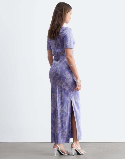 royal blue sequin maxi dress V Neck Spaghetti Straps Backless Royal Blue Sequin Long Prom Dress