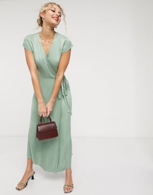 satin kleid asos