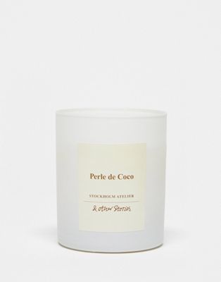 & Other Stories scented candle in Perle de coco | ASOS