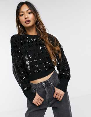 sequin sweater