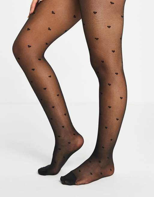 Fashion Tights  Heart, Print & Style