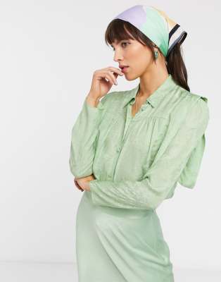 mint blouses