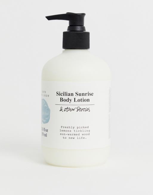 & Other Stories sicilian sunrise body lotion