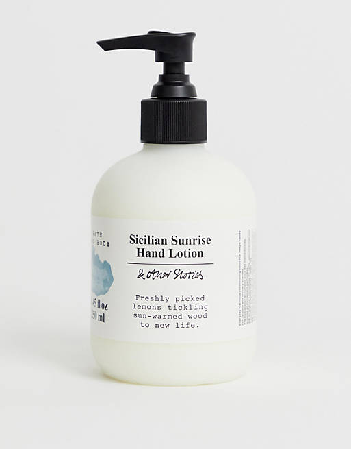& Other Stories sicilian sunrise hand lotion