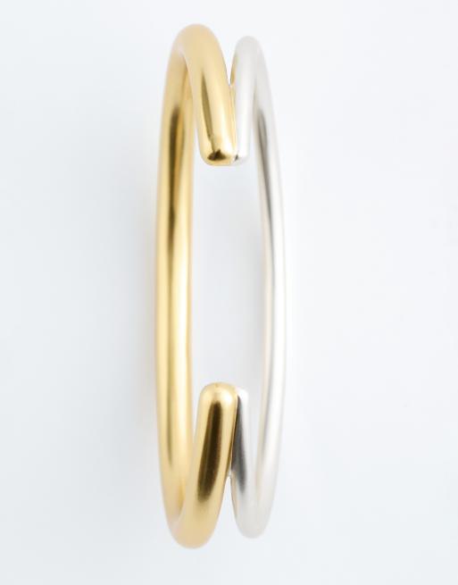 & Other Stories – Silver- och guldfärgat manschettarmband, 2 av 3