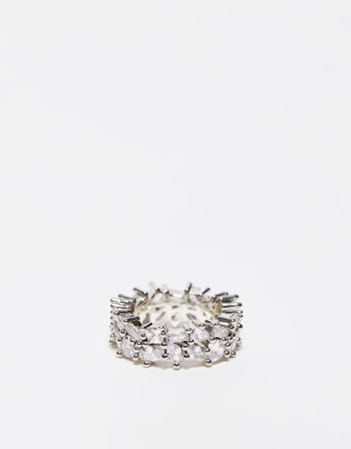 & Other Stories – Silverfärgad, grov ring