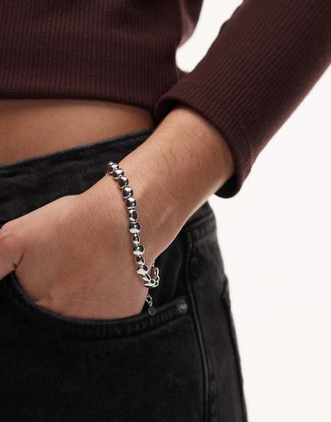 & Other Stories – Silverfärgat armband med kulkedja - view 1