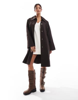 & Other Stories - Sleek - Trenchcoat in Braun-Brown