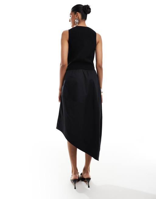 トップス main story ss25 Woven Tank Dress 6y 25%off SS25 Main Story Woven Tank Dress / Fadeout Blue
